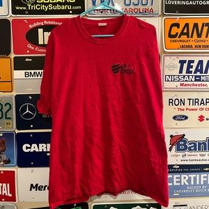 “Apple Cinemas” Movie Theater Chain Embroidered Uniform Tee- XL